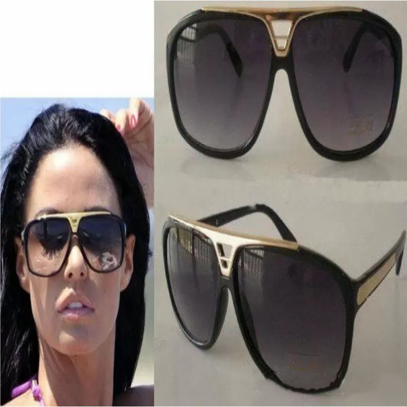 

hot Luxury MILLIONAIRE Sunglasses for men full frame Vintage designer 1.1 sunglasses for men Shiny Gold Hot sell Gold plated Top