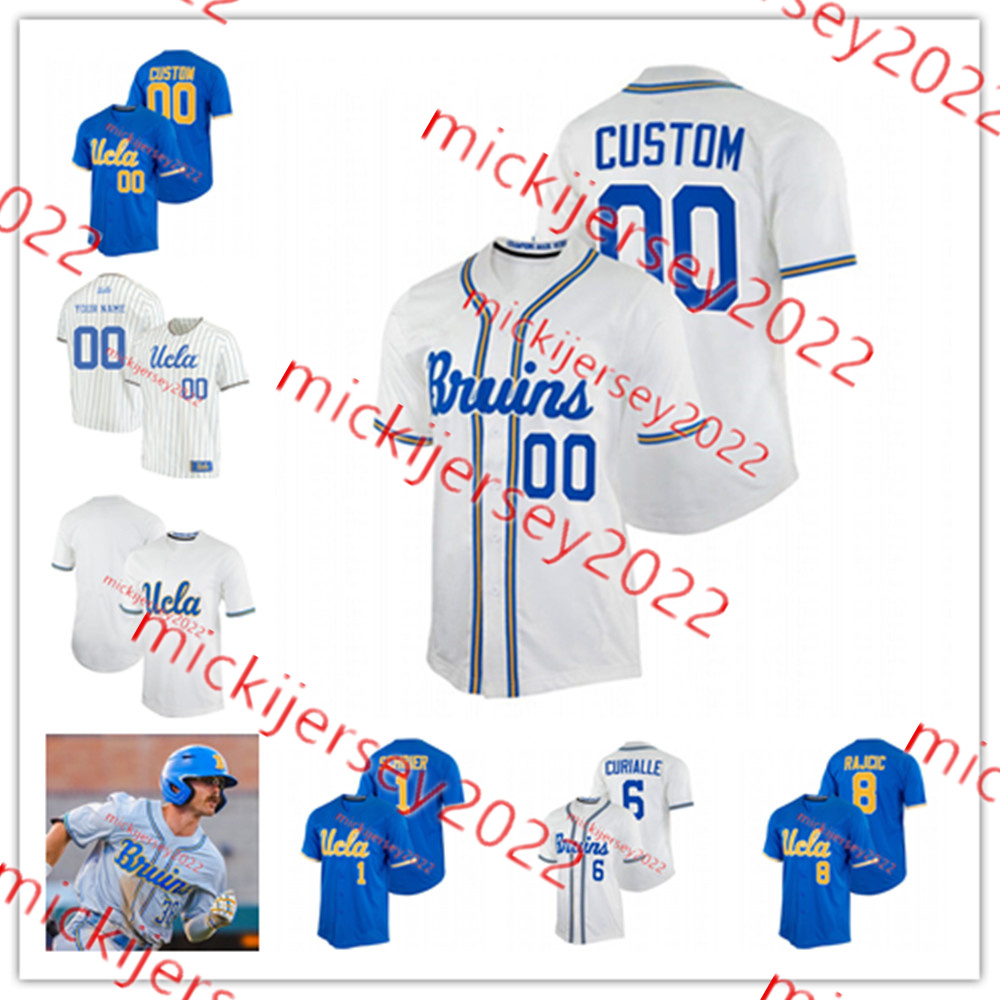 

Chase Utley Jackie Robinson UCLA Bruins Baseball Jersey Brandon Crawford 12 Gerrit Cole 47 Trevor Bauer 32 Zack Weiss UCLA Jerseys Custom Stitched Mens Youth, White pinstripe