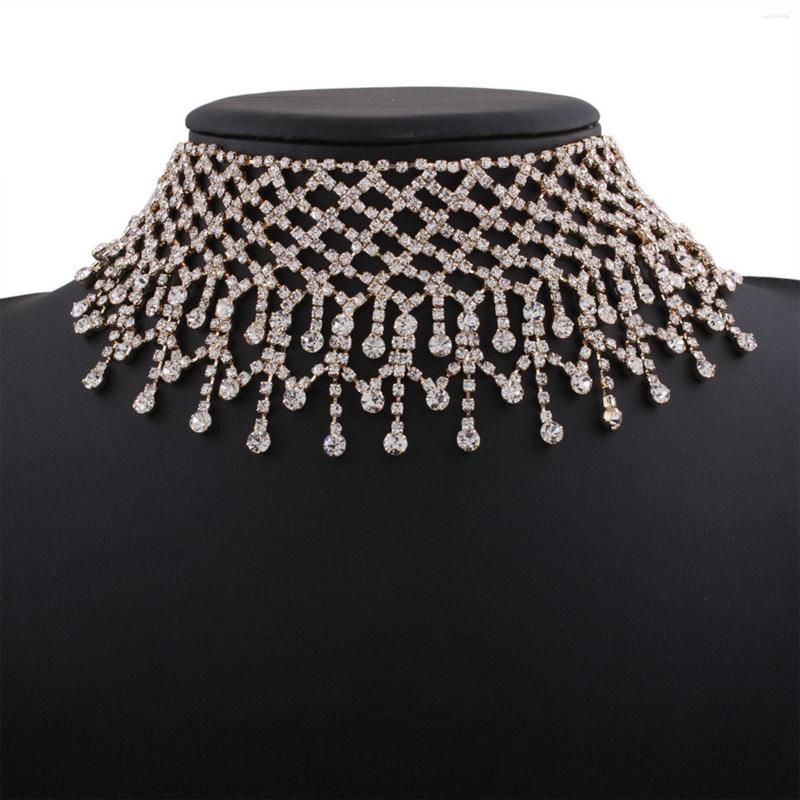 

Pendant Necklaces Tassel Necklace Choker Wide Neck Chain For Festival Party
