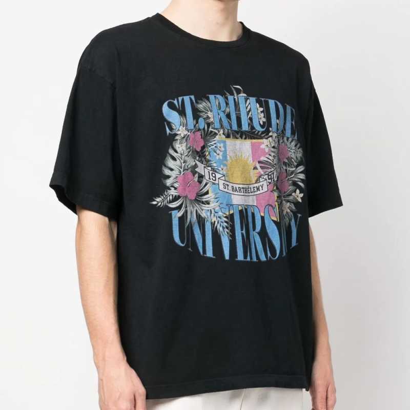 

Designer Fashion Clothing Tees Hip hop TShirts Flower Letter Printing Men's Women's Summer Ins Loose Round Neck Cotton Short Sleeve T-shirt Loose Streetwear, White