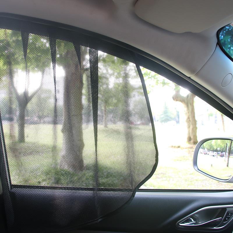 

Car Sunshade Magnetic Sun Shade UV Protection Curtain Window Side Mesh Visor Summer Film