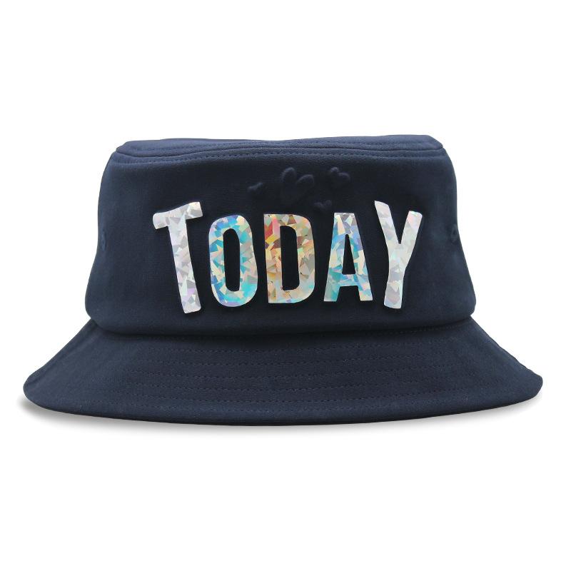 

Berets Women Colorful Letters Fisherman Hat Lady Outdoor Travel Sun Cap Men Hiphop Bucket Hats, Pink