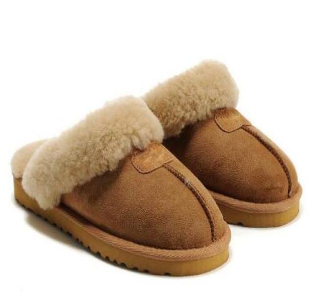

2018 new Australian classic WGG 5125 warm Cotton Slippers men and Women Slippers Cowhide Baotou dlippers Snow Boots8912612, Burgundy