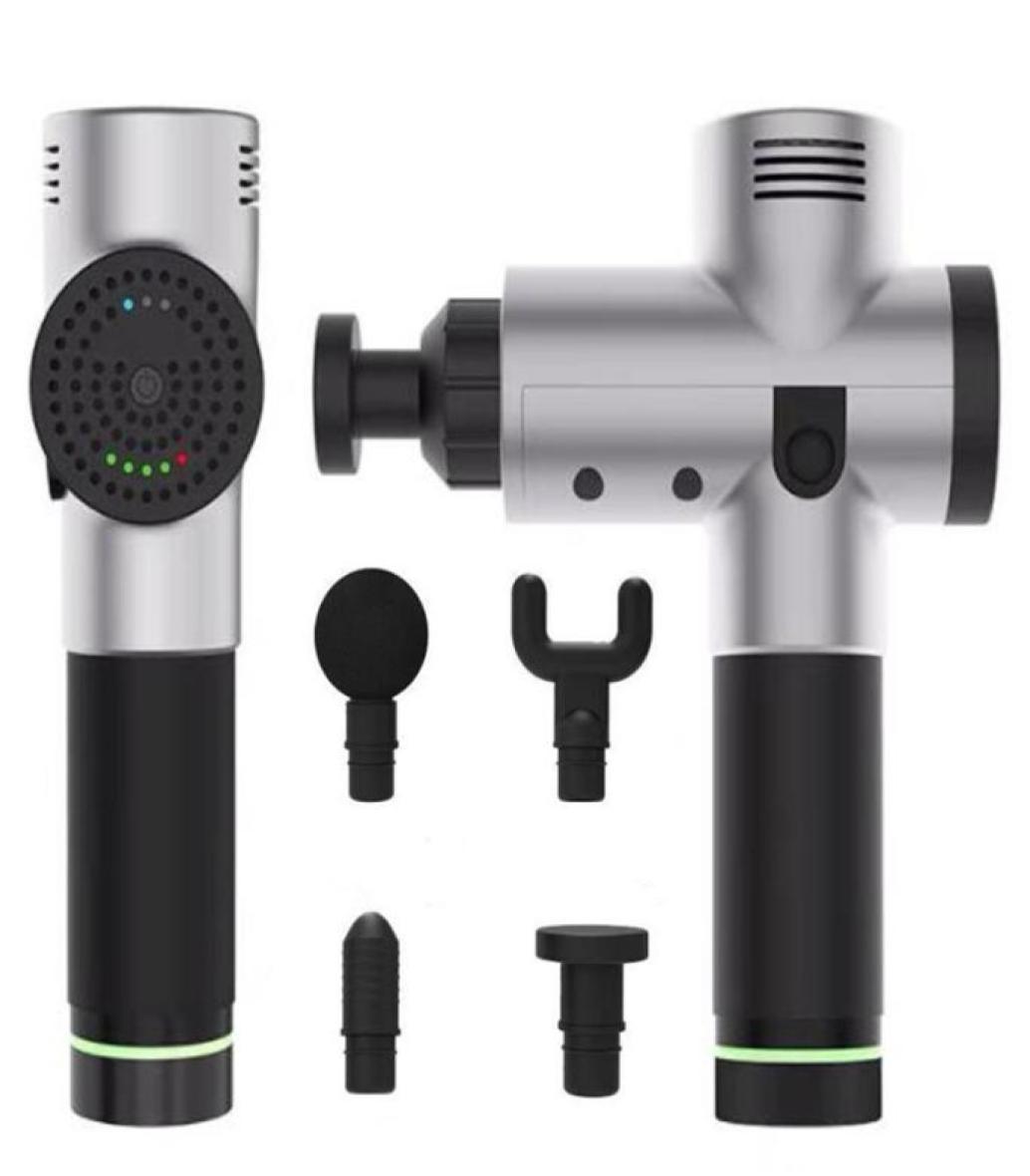 

Electric Fascial Massage Gun Full Body Percussion Massager Muscle Vibrating Relaxing High Frequency Deep Relax Pain Fitness Device8300265