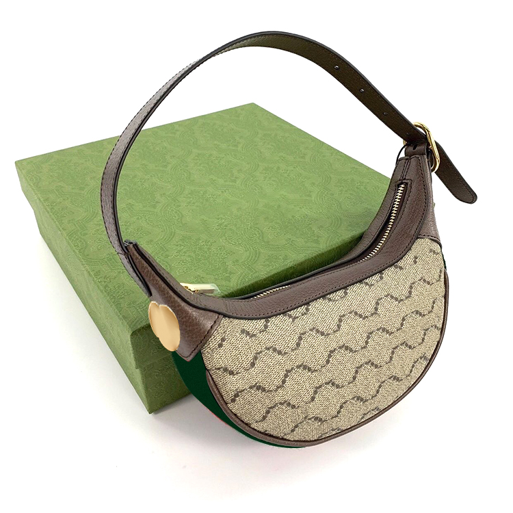 

Nylon Ophidia Double G Half moon crossbody bag Women's mens travel tote messenger classic clutch bags Luxury designer handbag woman mini zipper man Shoulder Bags