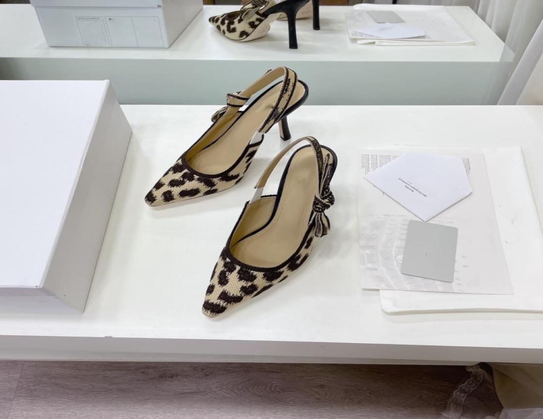 

2022 latest Women Dress Shoes openheeled sandal High Heels Womens Designer shoe slingback Pumps sandals designer Genuine Leather 3703141, Split