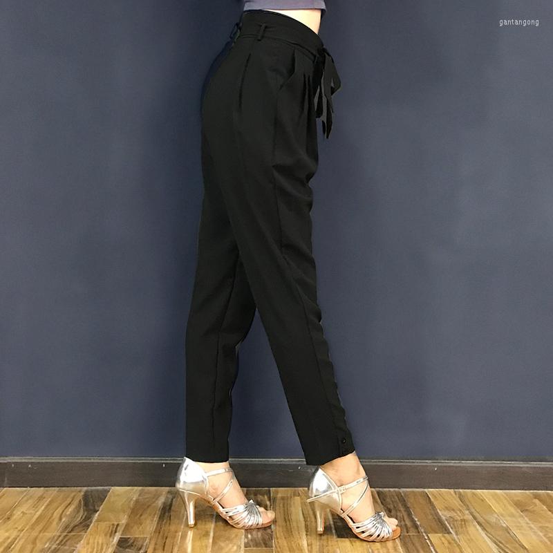 

Stage Wear 2023 S Pants Dancing For Latin American Dances And Latina Pans, Black