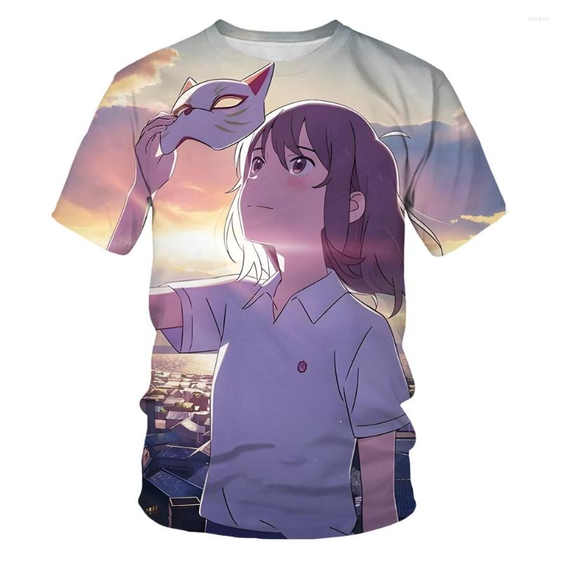 

Men's T Shirts A Whisker Away Nakitai Watashi Wa Neko Wo Kaburu MEN Sense Of Design T-shirts Cotton Tshirts 3D Print Casual LOOSE, Zz06691
