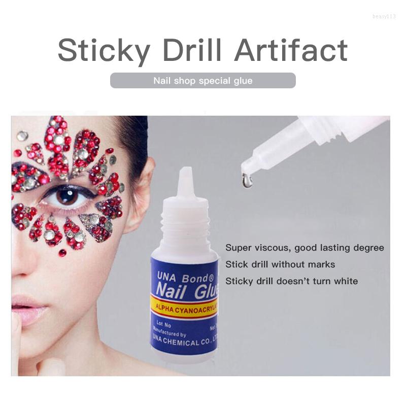 

Nail Gel 5Pcs/Set Glue Fast-dry Art Adhesives 3D Decoration Rhinestone Makeup Cosmetic Manicure Tool TSLM2, 01