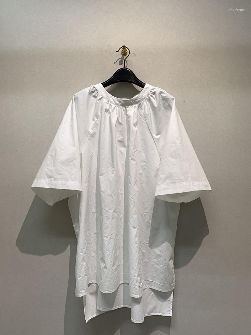 

Women' Blouses Neploe French Style Open Back Design Lace Up Camisas 2023 Japanese Retro Court Solid Color Shirts Loose Thin O Neck Tops, Green