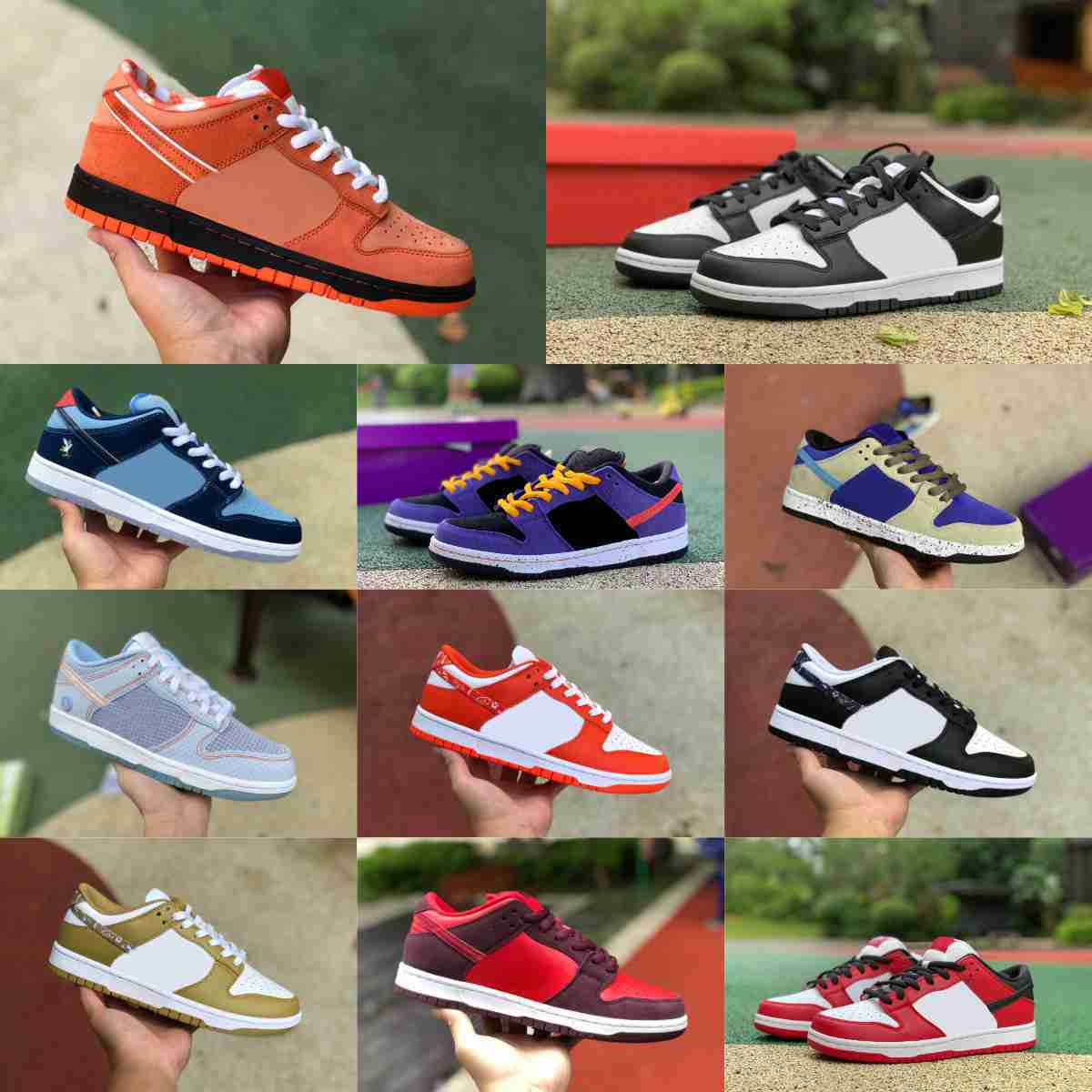 

2023 DUNKES Men Women Running Shoes SB Orange Lobster Paisley Pack Black Cherry Malachite Green Brazil CHUNKY UNC Grey Fog Why So Sad Trainer Sports Sneakers, Please contact us