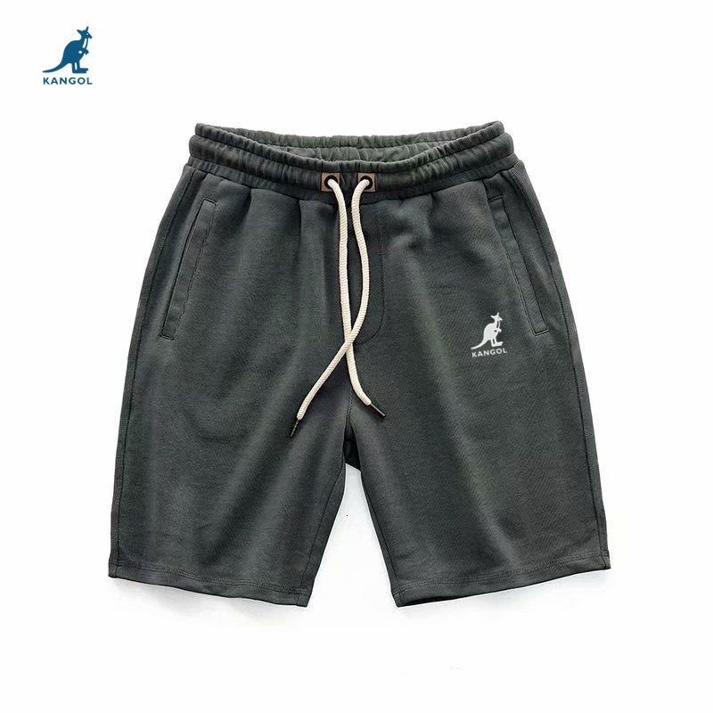

Men's Shorts Brand 2023 Summer Knitted Japanese Vintage Cotton Perforated Slouchy Elastic Waist Sports Casual 230419, Khaki1