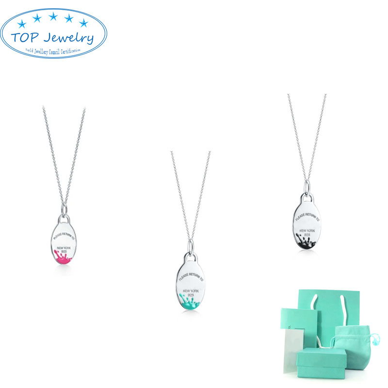 

initial designer luxury key pendant necklaces women chain Original fashion brand jewelry Festival Couple Gifts with gift box