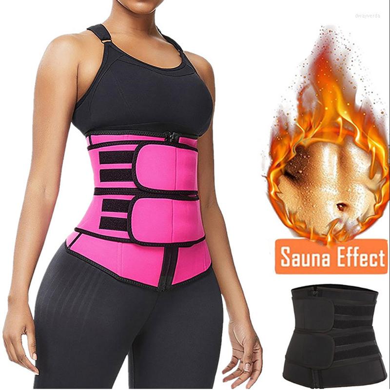 

Women' Shapers Sheath Loss Slimming Shapewear Body Control Weight Fat Trainer Strap Belt Cincher Women Burning Neoprene Waist Tummy, Black