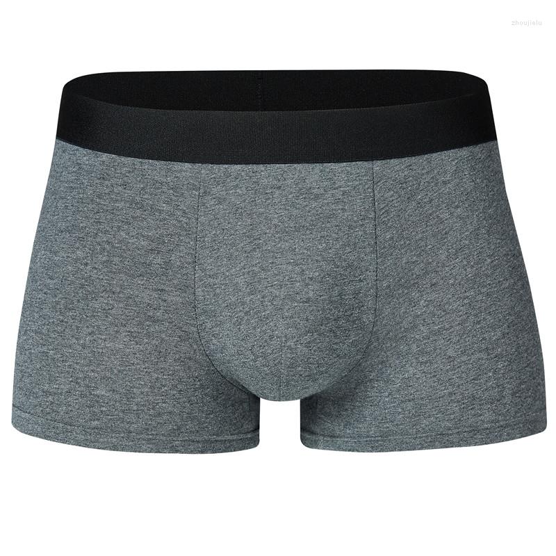 

Underpants Large Loose Male Cotton Underwear Boxers Men High Waist Panties Breathable Fat Belts Big Yards Men's Plus Size 5XL 6XL, H-1pcs