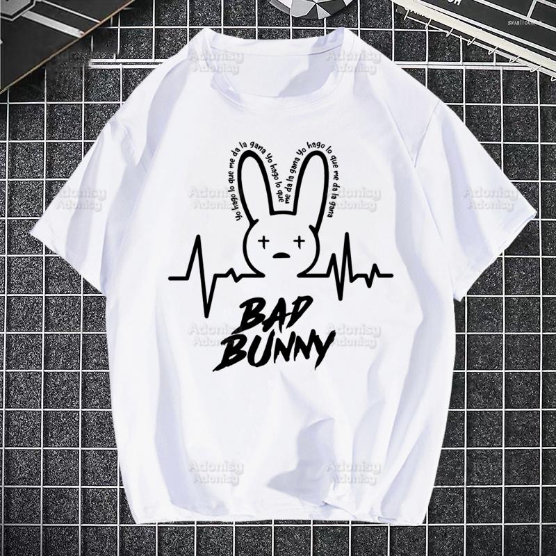 

Men's T Shirts Bad Men/Women Un Verano Sin Ti Men T-shirt Rapper Reggaeton Artist Tops Crew Neck Fitted Soft Tees Clothes Koszulki