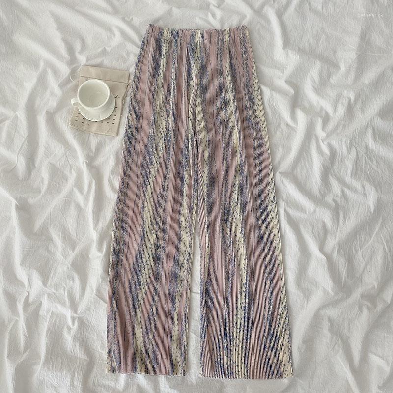 

Women's Pants Wholesale 2023 Spring Summer Autumn Fashion Casual Long Women Woman Female OL Wide Leg Vy750, Pink