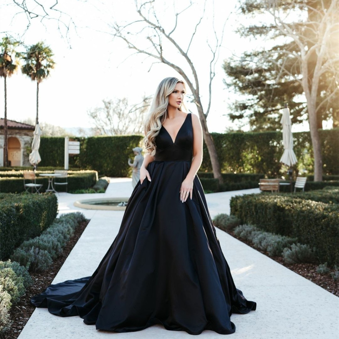 formal beach wedding guest dress Ever-Pretty Black Concert Dress main image 0