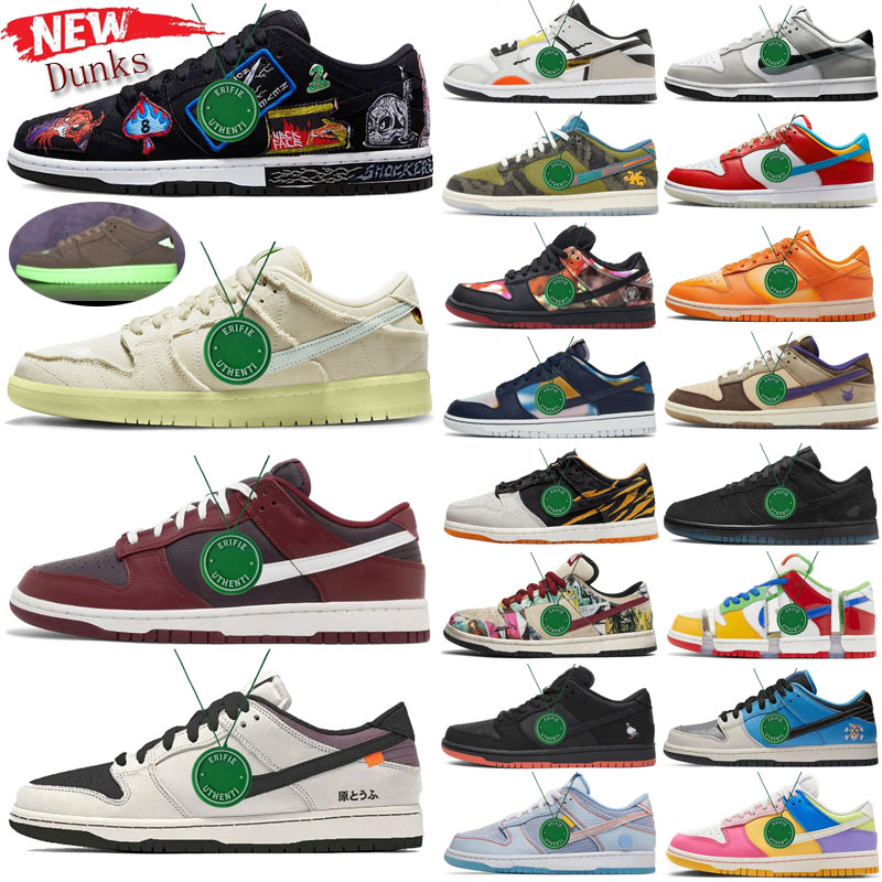 

Size 13 panda dunks shoes men women black white cool grey fog pine green chicago Low pink dunksb sneakers safari mix university red unc blue Chunky sports shoe, Color # 41
