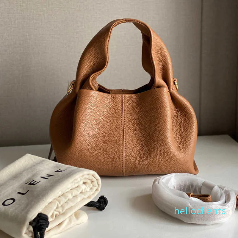 

Designer-COW LEATHER Crossbody Bags Women Hobo Shoulder Commuter Bag Lady Purses Soft Clutch Handbag Large Totes, Color 1 32*16*19cm