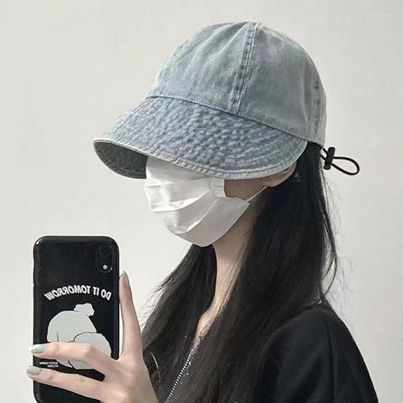 

Wide Brim Hats Spring Summer Sun Hat Drawstring Adjustable Caps For Men Women Foldable Beach Quick-drying Visors Fisherman Cap, A2