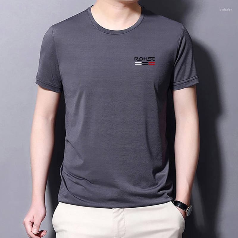 

Men's T Shirts Men Summer Sportwear Pullover T-shirts Short Sleeve Sports Running Quick Dry Thin, White
