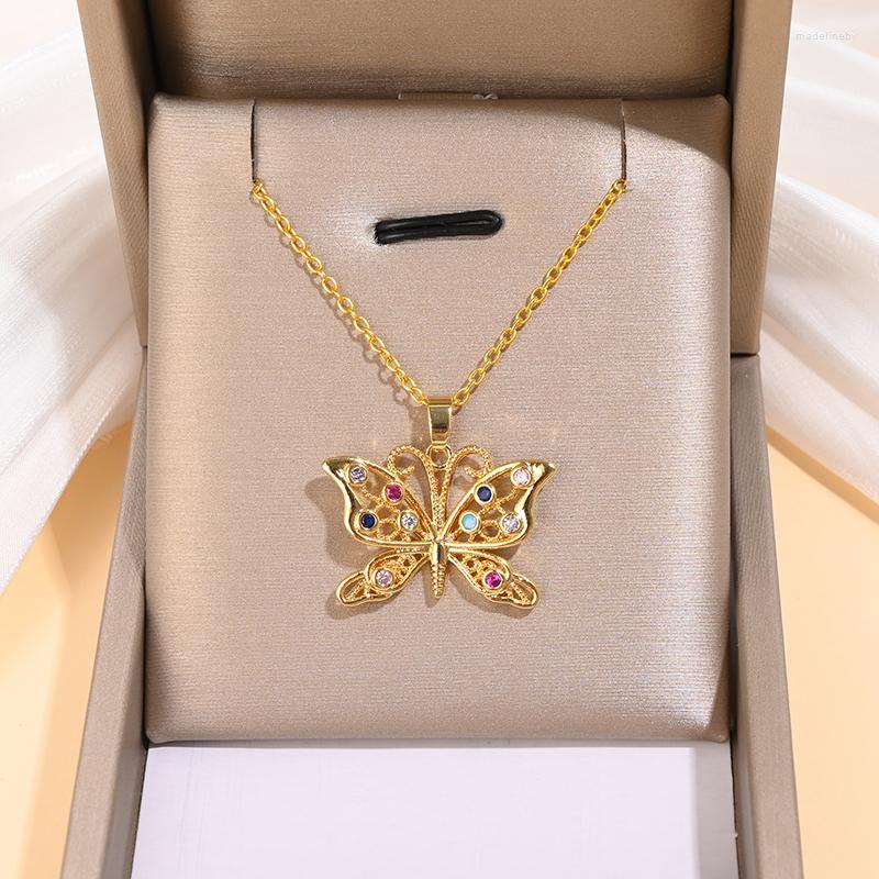 

Pendant Necklaces Women's Fashion Necklace Butterfly Birthday Gift Wedding Jewelry Anniversary