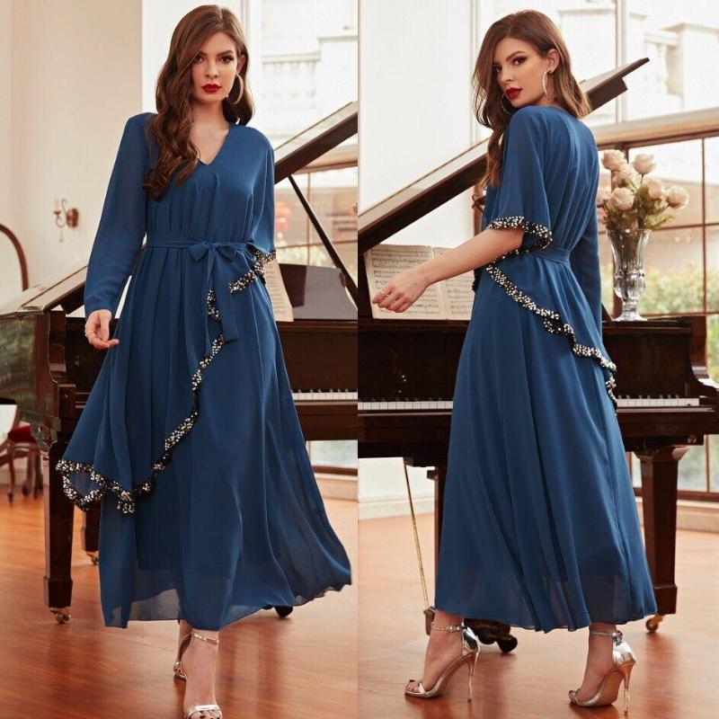 

Ethnic Clothing Women Ramadan Arabic Femme Abaya Modest Dress Eid Islamic Jalabiya