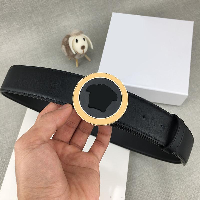 Designer Belt Genuine Leather Belts Man Woman Classic Needle Buckle Gold Sliver Color 4 Styles-image-922249444