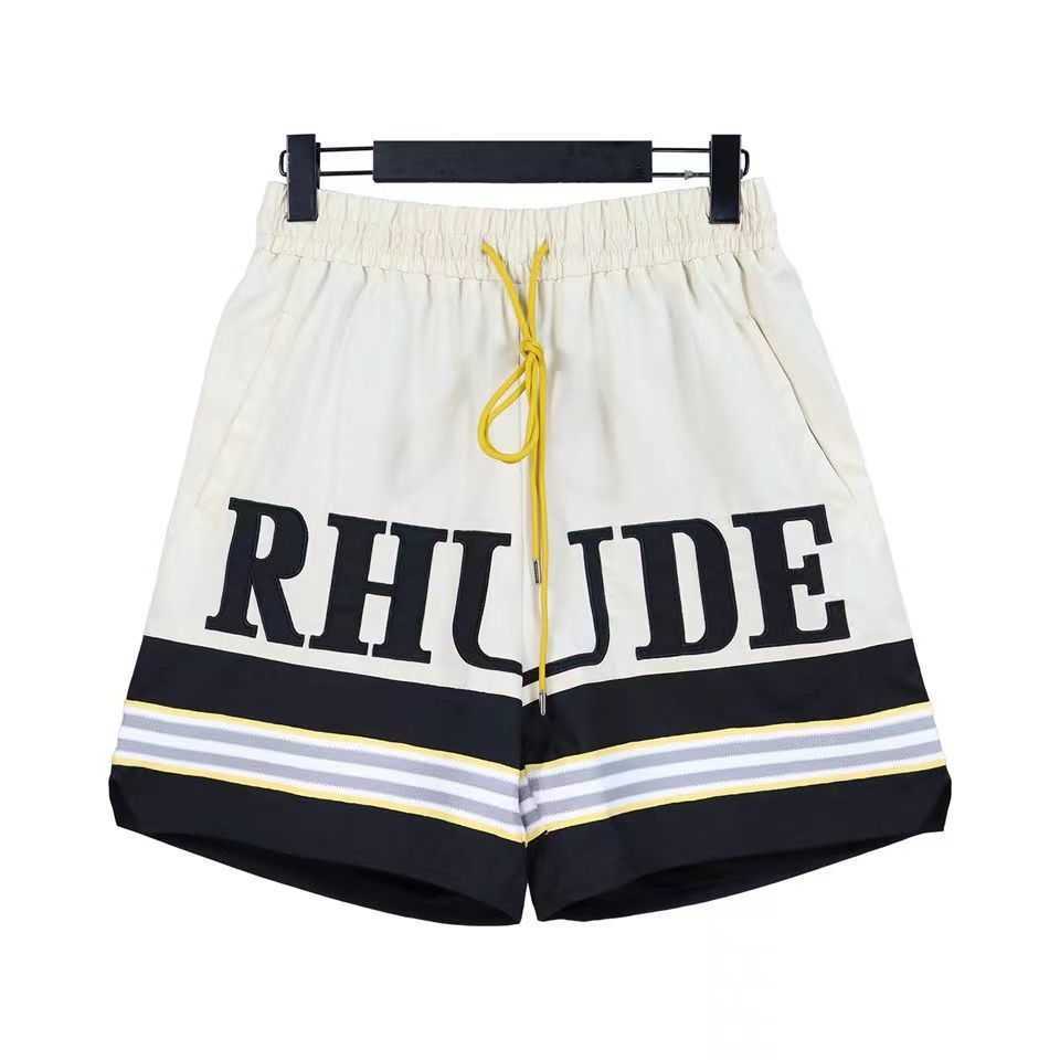 

Rhude Shorts High Quality Men Women Designer Summer Fashion Quick Drying Streetwear Fashion Casual Hip Hop Beach Sportswear Mens Short51, Orange