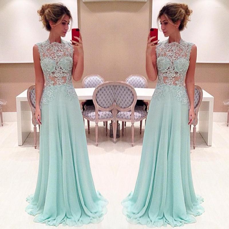 

Party Dresses Evening Prom Vestidos De Gala Lace O Neck A Line Sexy 2023 Custom Size Elegant Women's Luxury Dress Formal, Khaki