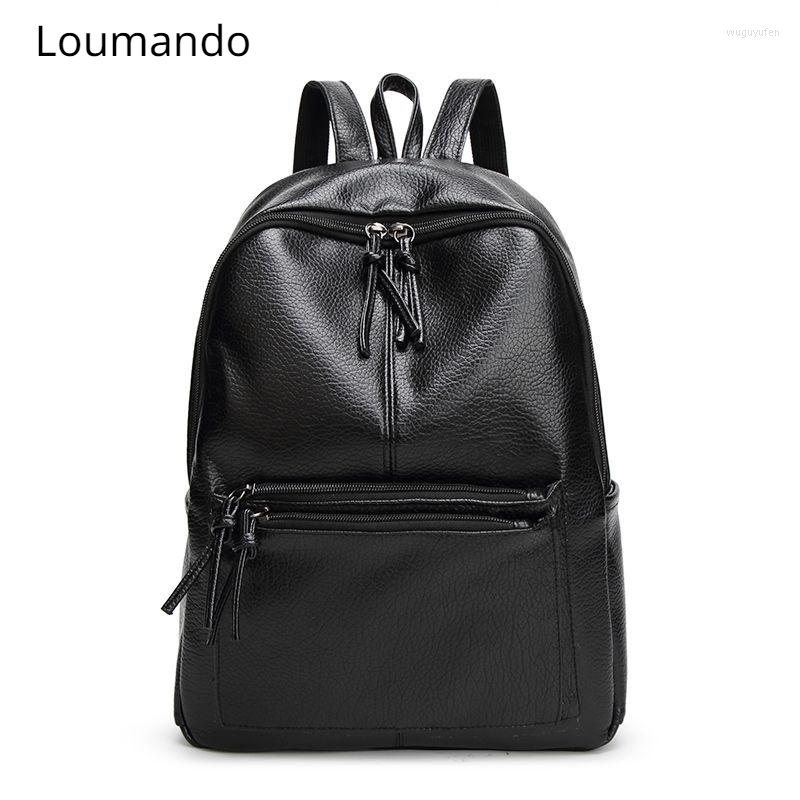 

School Bags Fashion Travel Bag Versatile Backpack Schoolbag High Capacity Advanced Computer Simple Sense Shoulder, Black