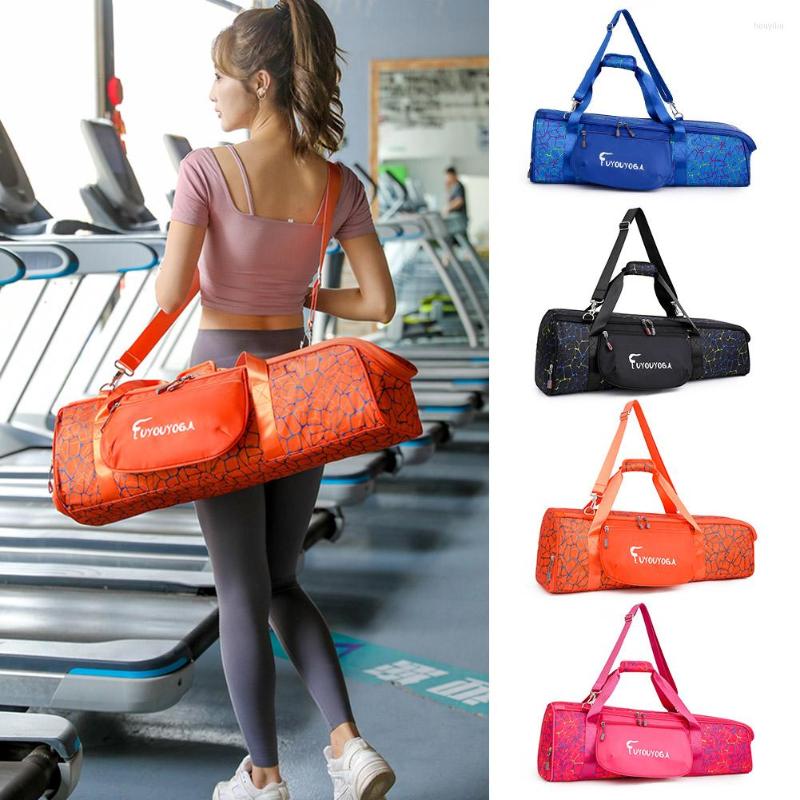 

Outdoor Bags Large Capacity Yoga Sports With Shoe Compartment Dry Wet Separation Bag Waterproof Multifunctional For Travel Fitness Gym, Blue color