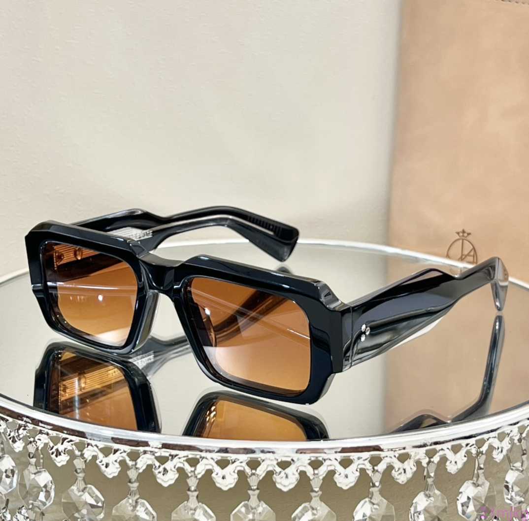 Sunglasses for Men Top Quality Marie Mage Retro Vintage Rectangular Acetate Frame Driving Designer Women Optical Neutral Glasses 2yhg-image-979875258