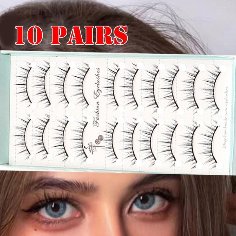 

False Eyelashes Women Beauty Natural Wispy Eyelash Extension Long Soft 3D Faux Mink Little Devil