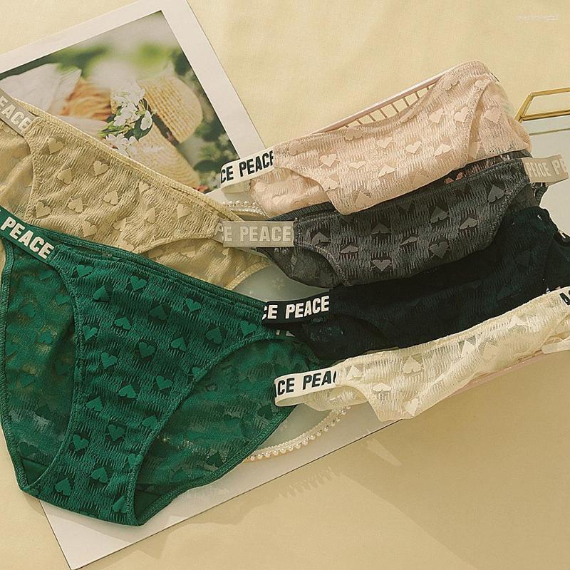 

Women's Panties Sexy Lace Women's Underwear Fashion Traceless Sports T Pants Low Waist Seamless Comfort Briefs Female Lingerie, Black