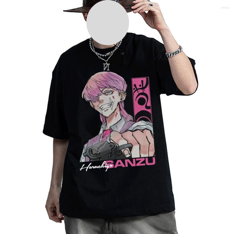 

Men's T Shirts Anime Tokyo Revengers Sanzu Haruchiyo Print Women Men Shirt Fashion Cartoon Summer Casual Oversize Short Sleeve T-shirt