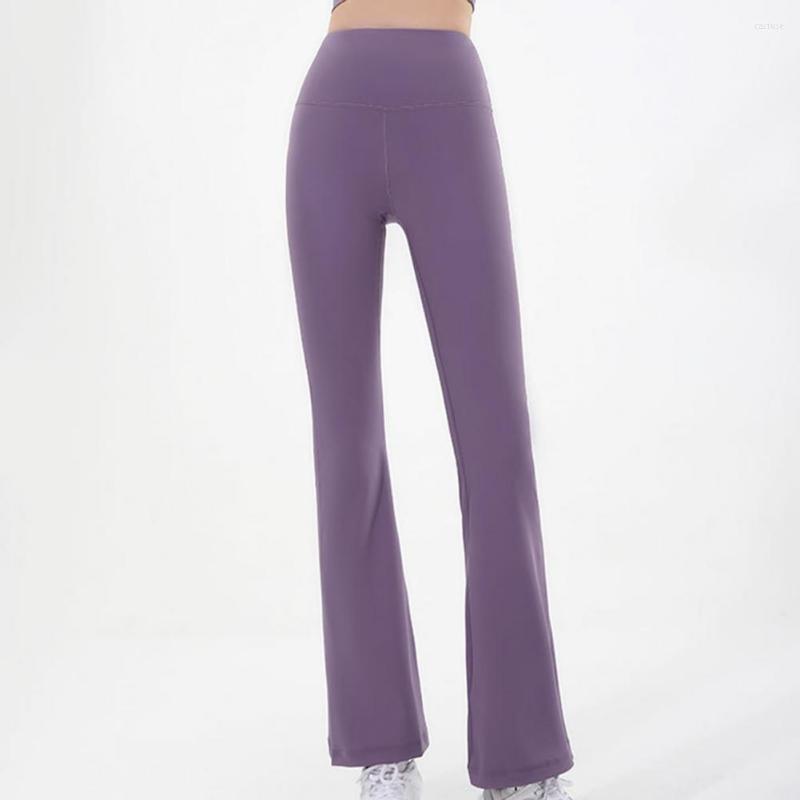 

Active Pants Sports Quick-drying Polyester Spandex Comfortable Workout Fitness Yoga Sweatpants For Gym Flared, Khaki