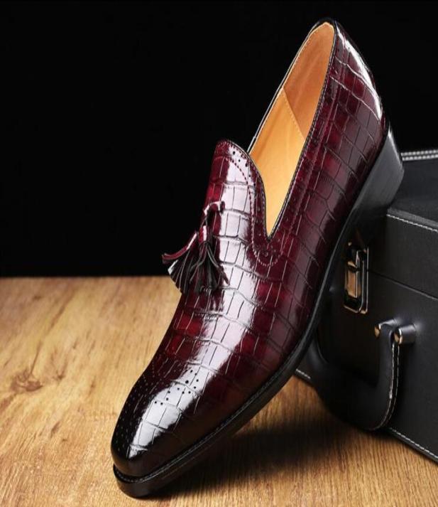 

Pointed Toe Formal Shoes Man Pu Leather Oxfords Spring Men Italy Dress Business Wedding Shoes For Male Large Sizes 3747 da0695334294, Brown