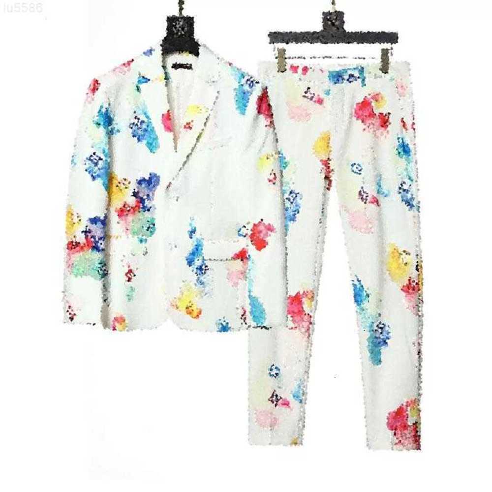 

2023 Blazers Mix Style Designer Autumn Luxury Mens Outwear Coat Slim Fit Casual Animal Grid Geometry Patchwork Print Male Fashion Dress Suitsytj