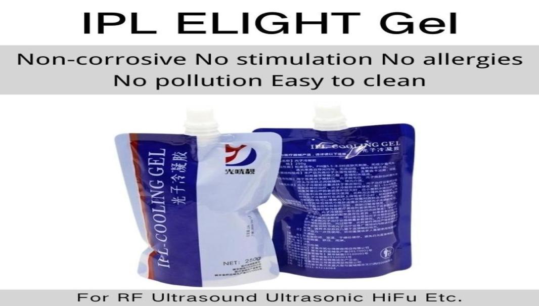 

Elight IPL Laser Cold Gel Skin Rejuvenation HIFU RF Cavitation Slimming For All Beauty Machines 250ML 3pcsLot CE6853426