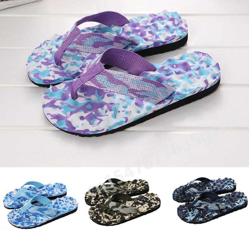 

Slippers 2023 Men Summer Flip Flops Beach Sandals Anti-slip Casual Flat Shoes Indoor House Home For Women
