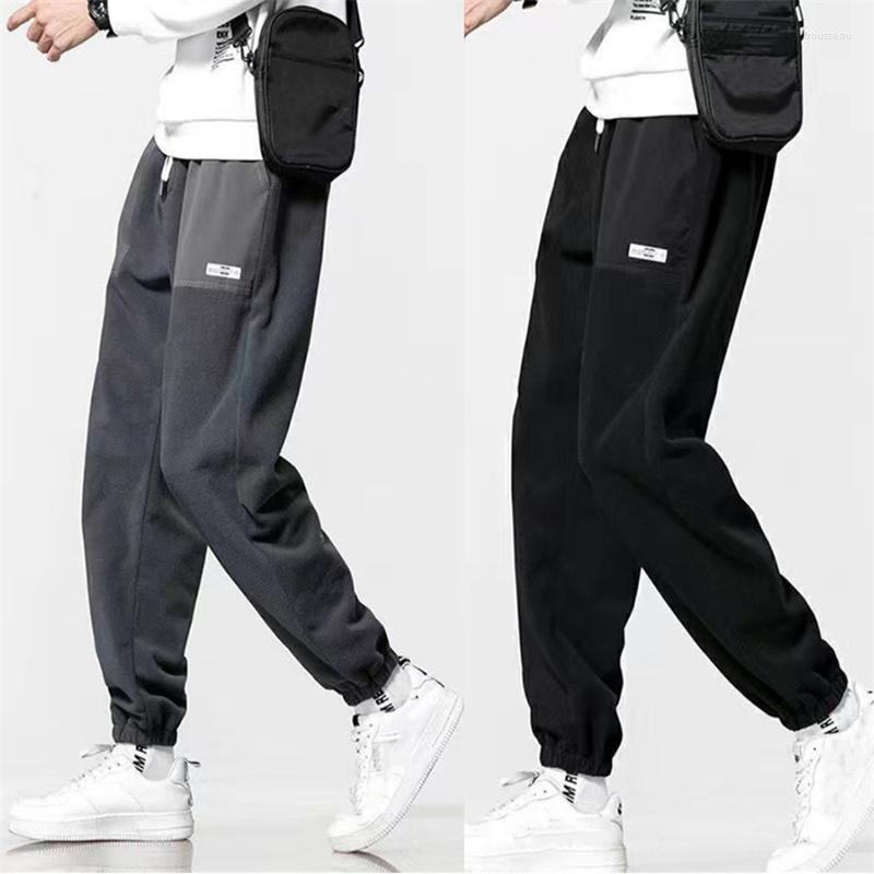 

Men's Pants Plus Size Jogging Sport Sweatpants Men Harem Fashion 2023 Elastic Waist Autumn Winter Trendy Fleece Warm Comfort Pantalon, Black harem pants