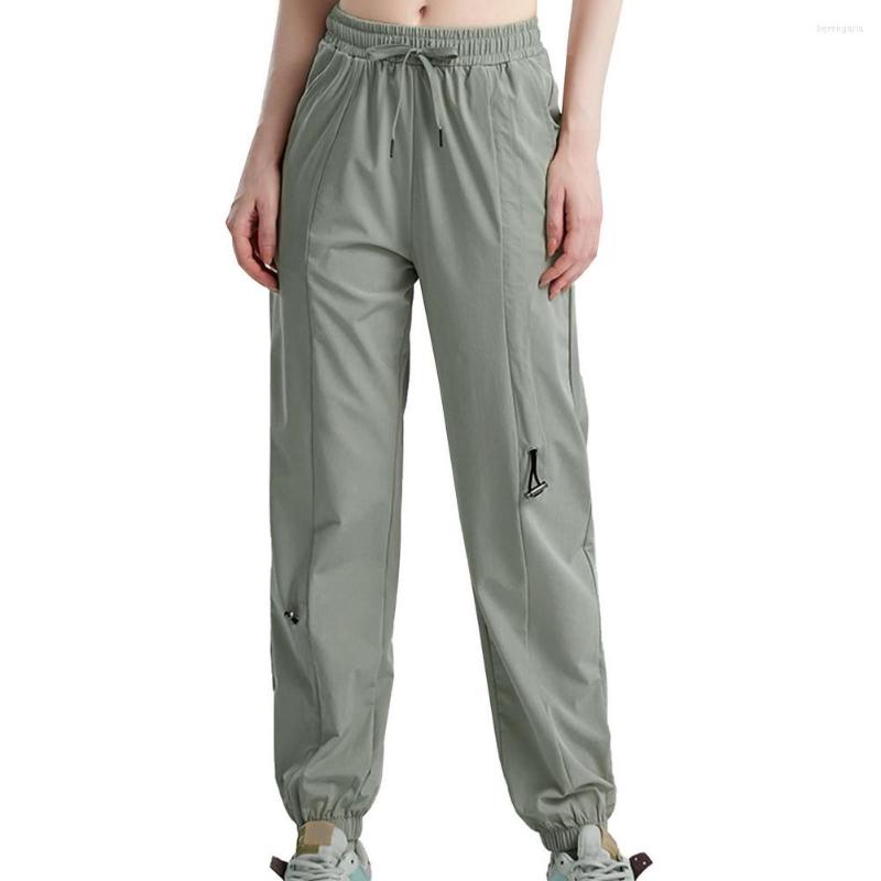 

Women's Pants Yoga For Women Loose Elastic Waist Trousers Fall Casual Fit Fitness Sweatpants Solid Fashion Workout Out Sports Running, Green