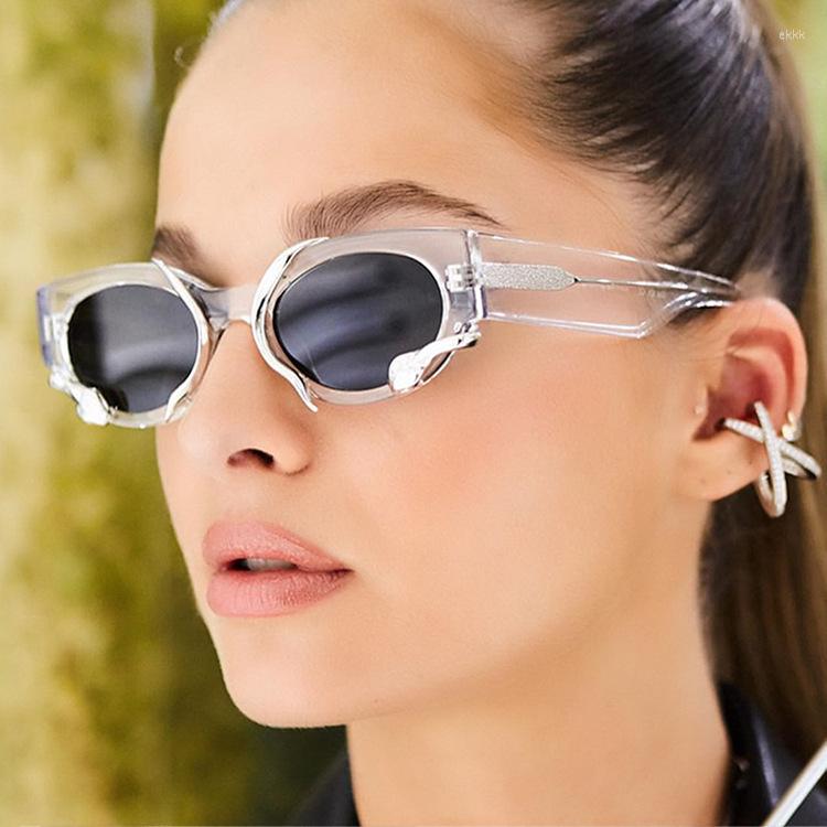 

Sunglasses 2023 Retro Korean Fashion Hip Hop Glasses
