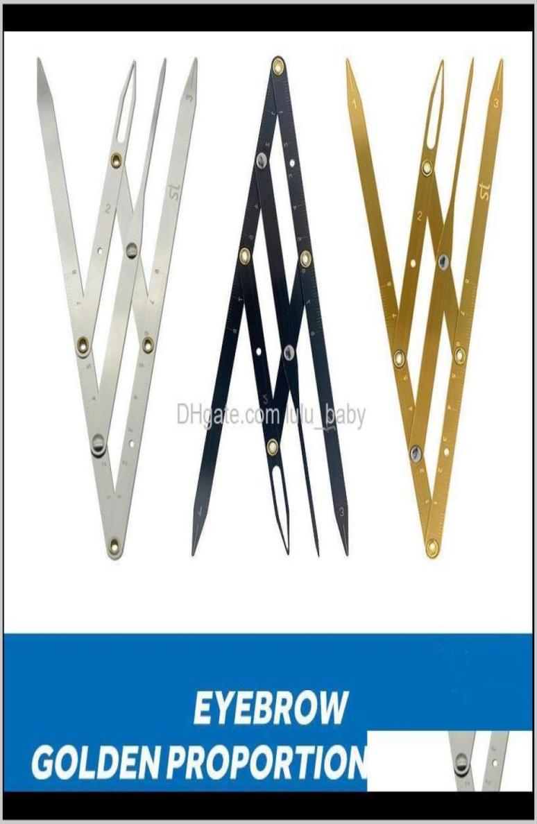 

Stainless Steel Ratio Microblading Permanent Makeup Measure Tool Mean Divider 2Tsys Other Tattoo Supplies J6Xaf4179160