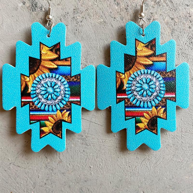 

Dangle Earrings Bohemian Vintage Cute Gorgeous Aztec Western