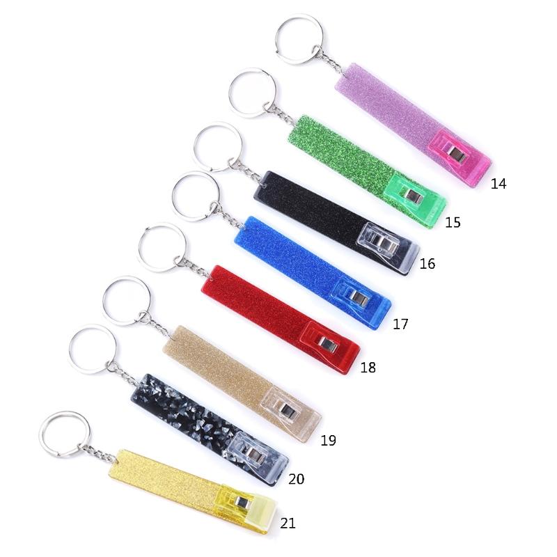 

Keychains Acrylic Card Grabber Key Chain Puller Ring Picker For Car Backpack Hanging Ornament