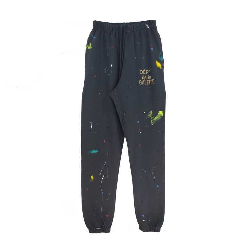 

Designer Clothing Fashion Pant Galleryes Depts. Virgil the same hand-painted splash ink graffiti washedmade old casual pants men's pants Sweatpants Rock Streetwear, Dark purple