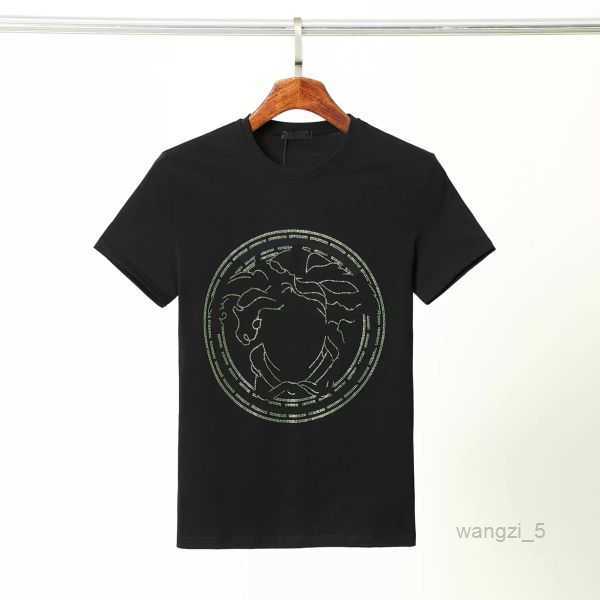 

Men's T-shirts New Designer Tee Shirts Black and Multiple Styles 100% Hip-hop Women's Short Sleeve Clothing Women Casual M-3xl 5 10l7